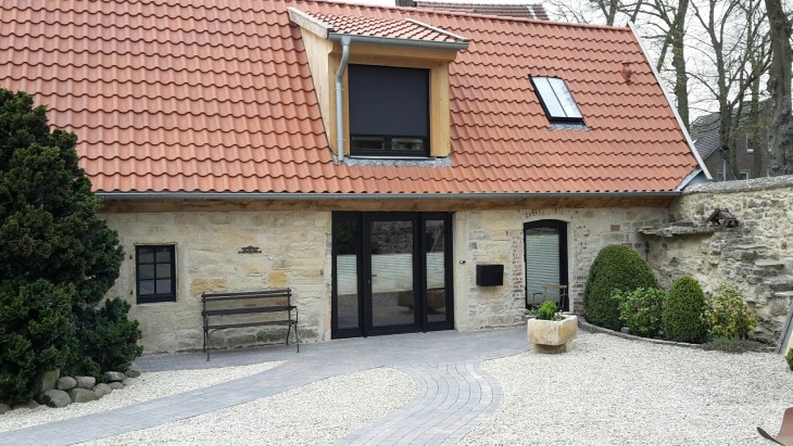 W&auml;rmeged&auml;mmte Stahldachfenster